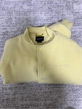 Standard Cloth Men's Yellow Bomber Jacket